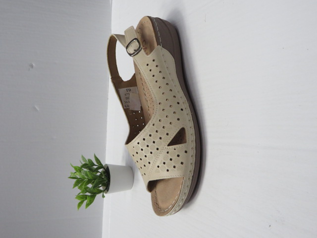 Sandały damskie 6753-5 BEIGE 36-41