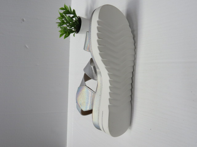 Sandały damskie YO-755 SILVER 36-41 2