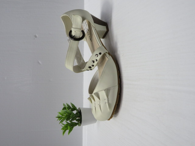 Czółenka Damskie J130 WHITE 36-41