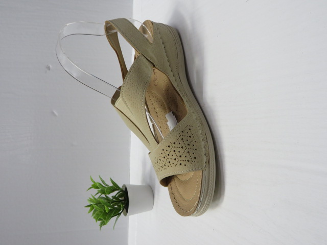 Sandały damskie 0550 BEIGE 36-41 1