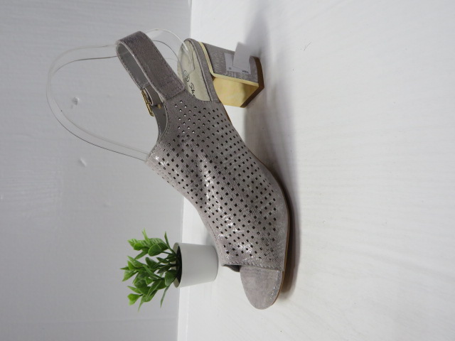 Czółenka Damskie 0631 GREY 36-41 1