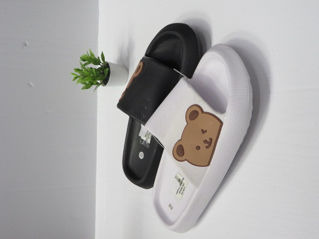 Klapki Damskie 590 BLACK/BEIGE/WHITE/PINK 36-41 1