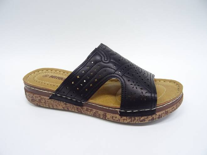 Klapki Damskie 2505-6 BLACK 36-41