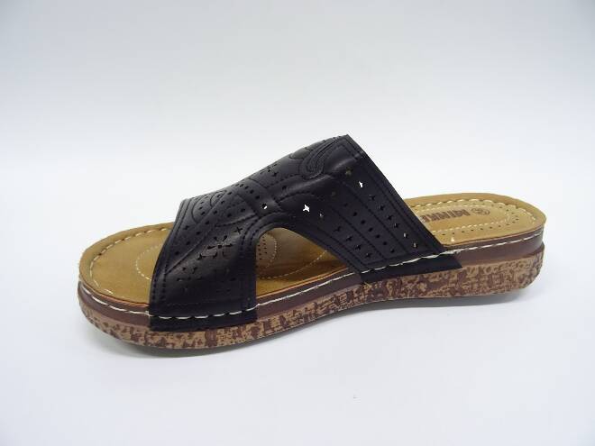 Klapki Damskie 2505-6 BLACK 36-41 1