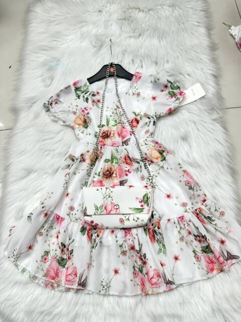 Sukienki dziewczęce 1039 1 kolor 4-14