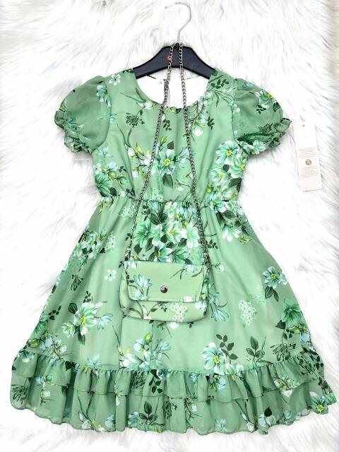 Sukienki dziewczęce 1049 1 kolor 4-14 1