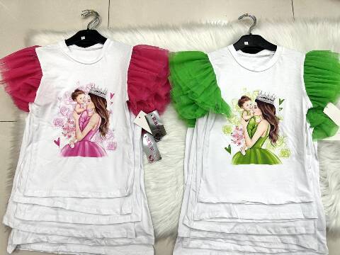 Bluzki dziewczęce 1102 1 kolor 6-16 1