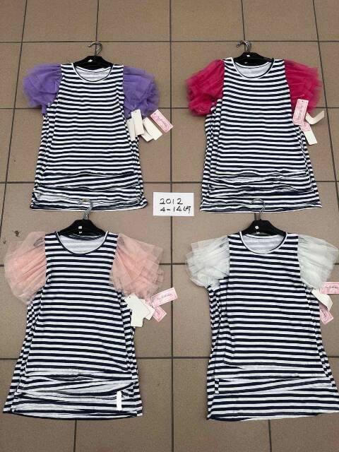 Bluzki dziewczęce 1115 1 kolor 6-16