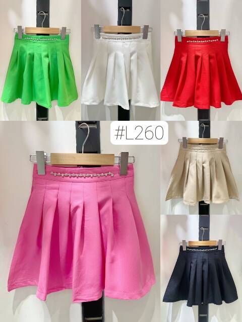 Spódnice dziewczęce 1152 1 kolor 4-14 1