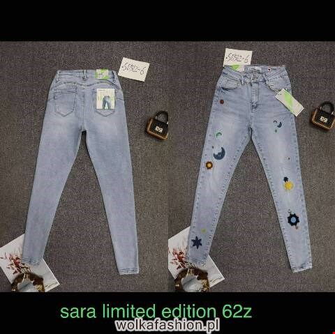 Jeansy damskie 1311 1 kolor XS-XL