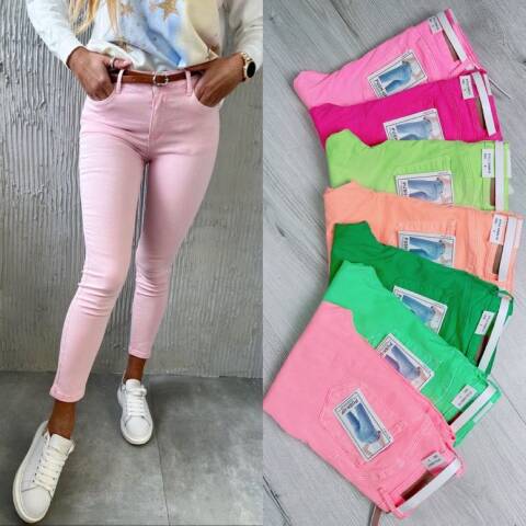 Jeansy damskie 1312 1 kolor XS-XL 1