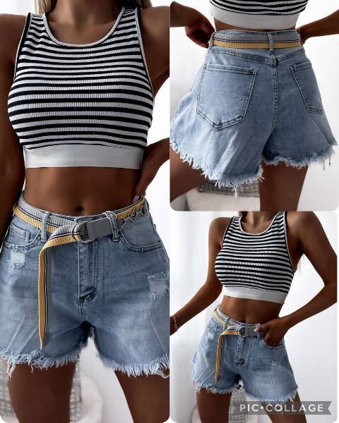 Szorty damskie 1338 1 kolor XS-XL 1