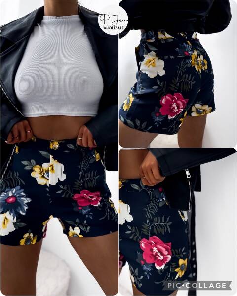 Szorty damskie 1342 1 kolor XS-XL