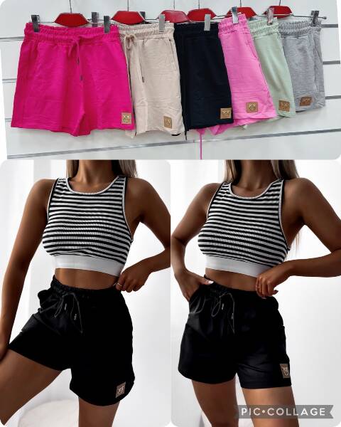 Szorty damskie 1350 1 kolor S-L 1