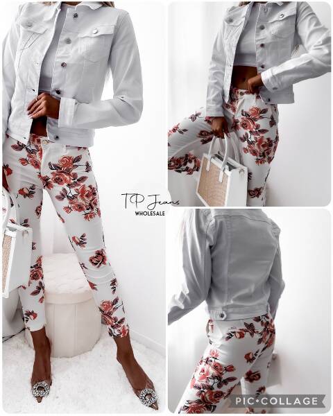 Spodnie damskie 1357 1 kolor XS-XL 1