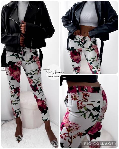 Spodnie damskie 1358 1 kolor XS-XL 1