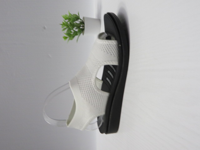 Sandały damskie 6056-1 WHITE 36-41