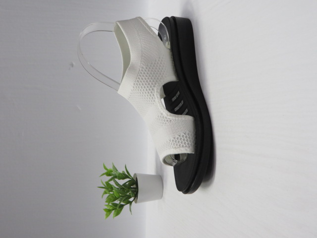 Sandały damskie 6056-1 WHITE 36-41 1
