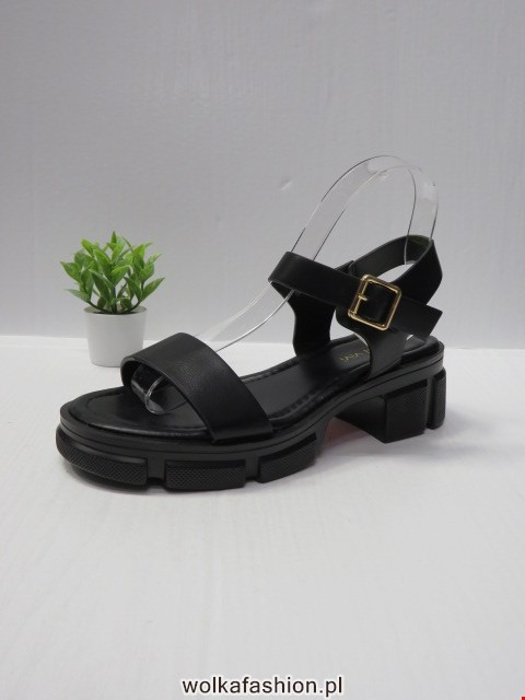 Sandały damskie 1-611 BLACK 36-41