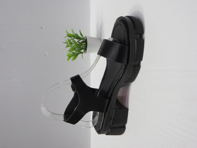 Sandały damskie 1-611 BLACK 36-41 1