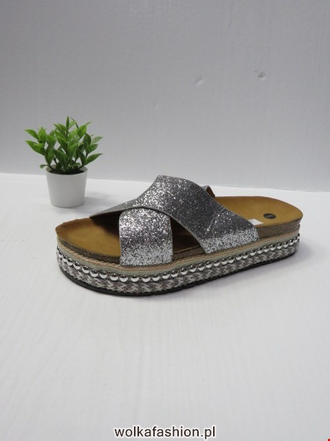 Klapki Damskie YT-20 SILVER 36-41
