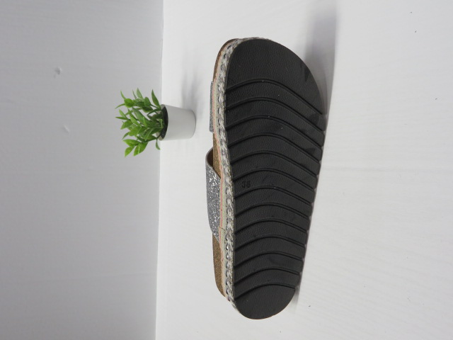 Klapki Damskie YT-20 SILVER 36-41 2