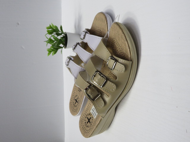 Klapki Damskie 2923D BLACK/BEIGE/WHITE 36-41 1