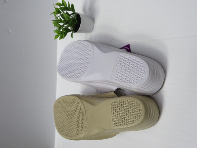 Klapki Damskie 2923D BLACK/BEIGE/WHITE 36-41 2