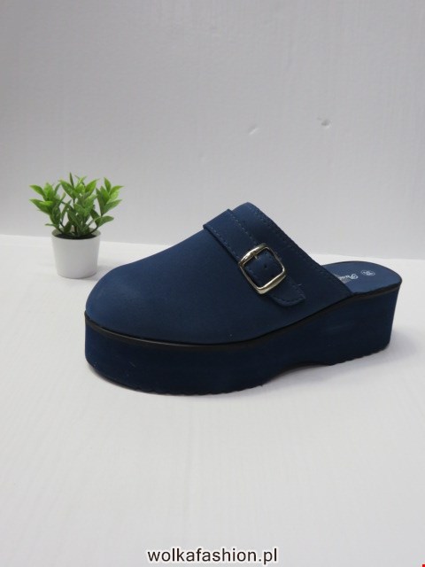 Klapki Damskie B1691 NAVY 36-41
