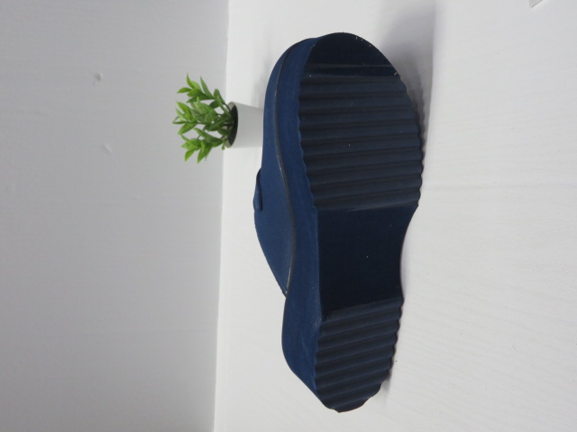 Klapki Damskie B1691 NAVY 36-41 2