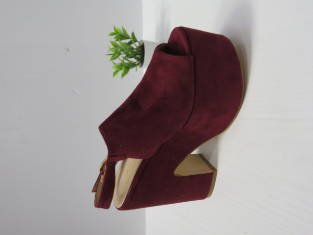 Czółenka Damskie 8263 WINE 36-41 1