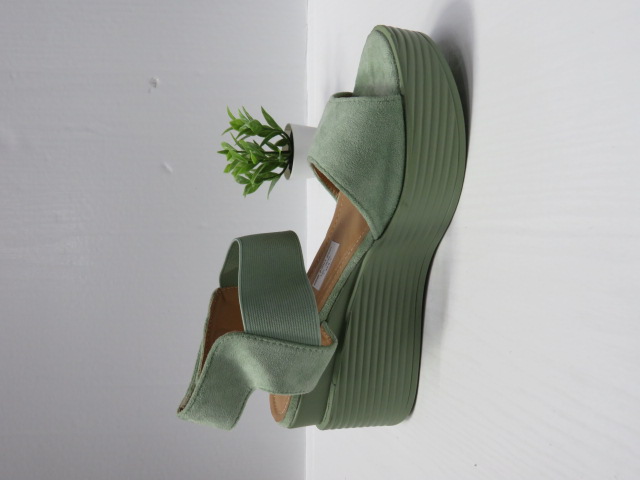 Sandały damskie B-9011 GREEN 36-41 1