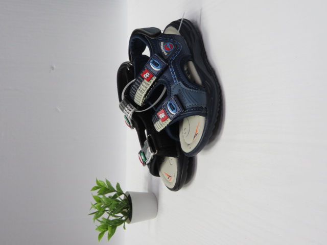 Sandały Dziecięce BT702B BLACK/NAVY/PINK/RED 25-30