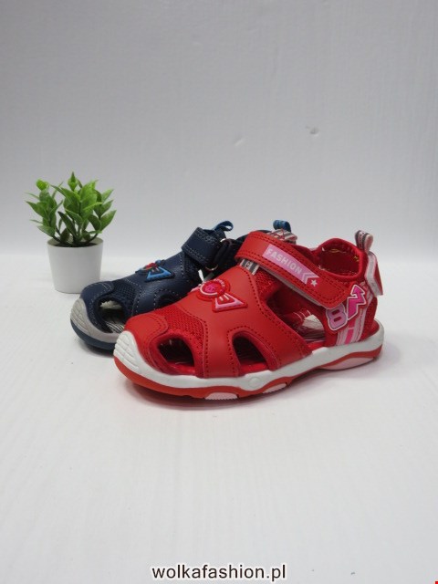 Sandały Dziecięce BT704B BLACK/NAVY/PINK/RED 26-31