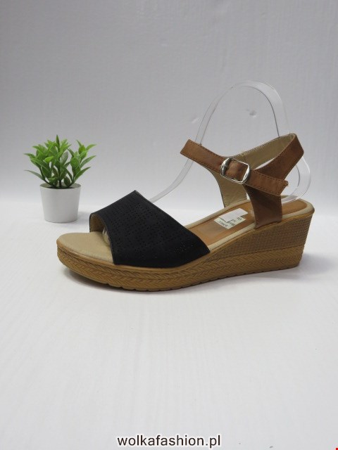 Sandały damskie HL61691 BLACK/CAMEL 36-41