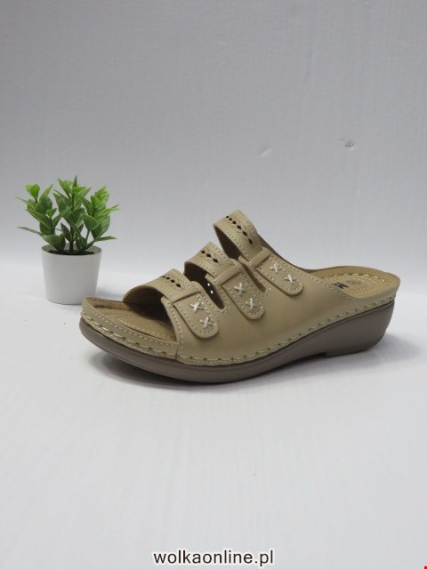 Klapki Damskie 9053 BEIGE 36-41