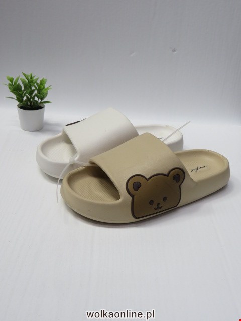 Klapki Damskie F05 BLACK/WHITE/PINK/BEIGE 36-41