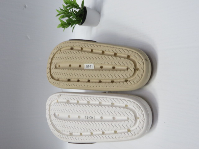 Klapki Damskie F05 BLACK/WHITE/PINK/BEIGE 36-41 2