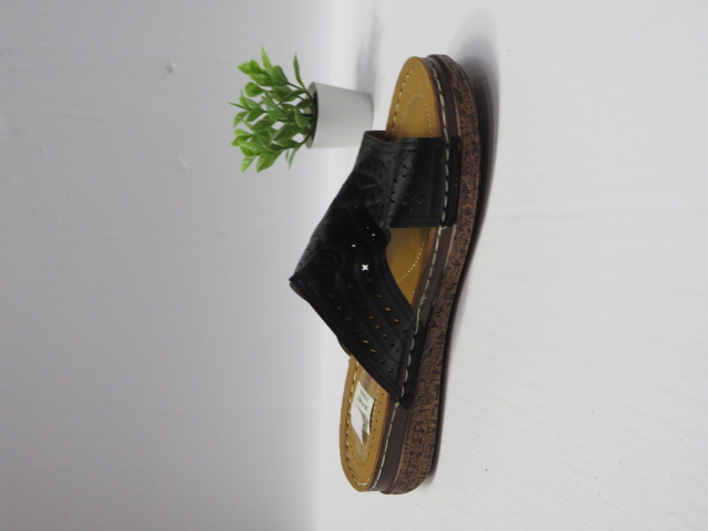 Klapki Damskie 2505-6 BLACK 36-41 1