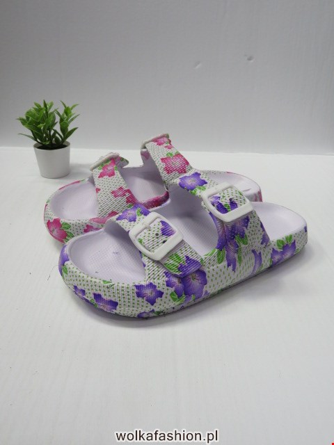 Klapki Damskie F09 PURPLE/PINK/BLUE/FUX 37-42