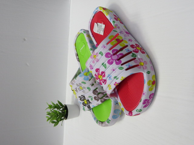 Klapki Damskie A11 GREEN/PURPLE/PINK/RED 36-41