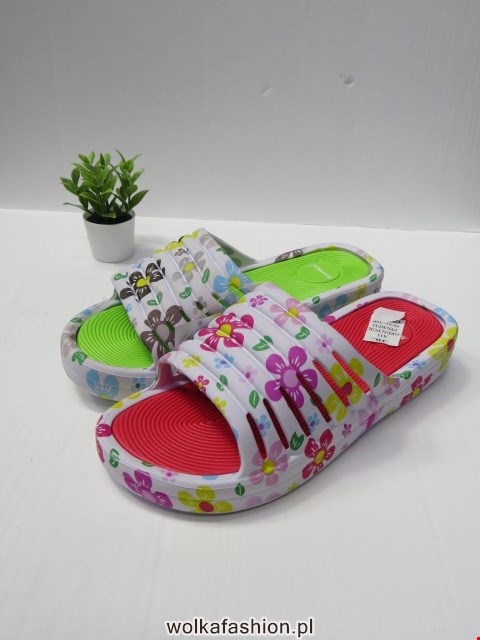 Klapki Damskie A11 GREEN/PURPLE/PINK/RED 36-41