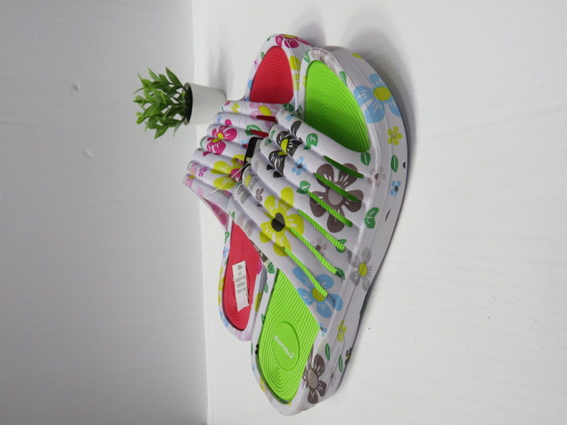 Klapki Damskie A11 GREEN/PURPLE/PINK/RED 36-41 1