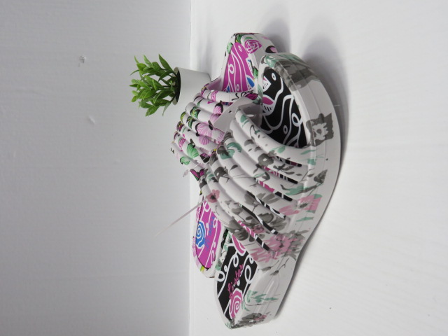 Klapki Damskie 9002B WHITE/BLACK/PINK/FUX 36-41 1