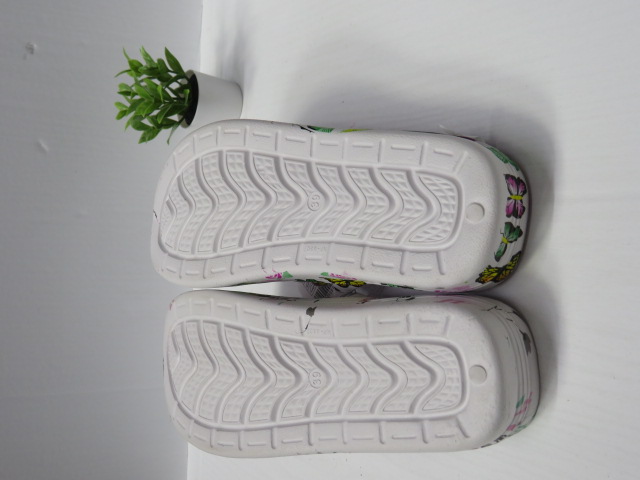 Klapki Damskie 9002B WHITE/BLACK/PINK/FUX 36-41 2