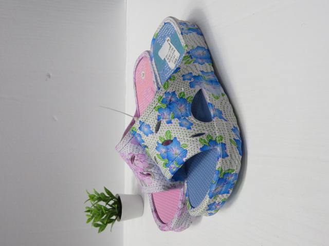 Klapki Damskie 18112 WHITE/PINK/GREY/BLUE/PURPLE 36-41