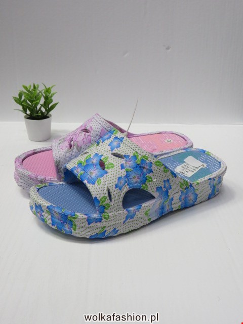 Klapki Damskie 18112 WHITE/PINK/GREY/BLUE/PURPLE 36-41