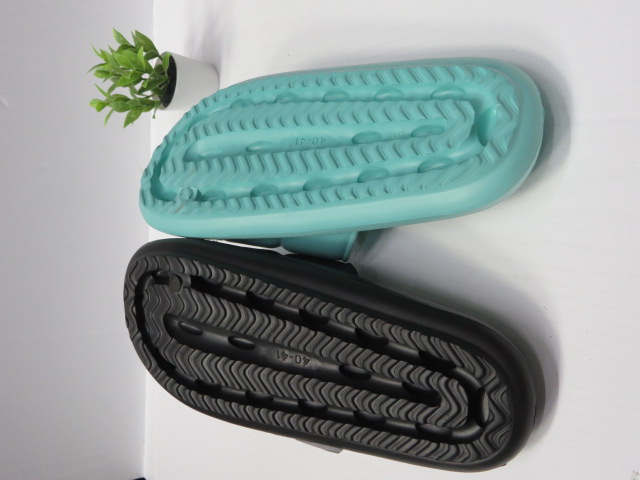 Klapki Damskie 18246 BLACK/PINK/WHITE/AQUA 36-43 2