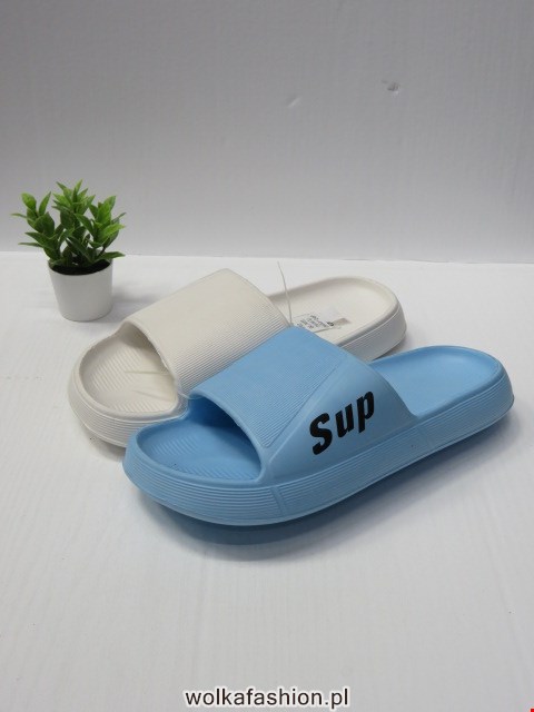 Klapki Damskie F02 BLACK/WHITE/PINK/BLUE 36-41