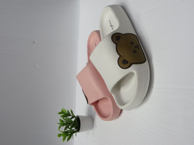 Klapki Damskie F05 BLACK/WHITE/PINK/BEIGE 36-41